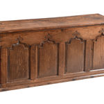 SOR27445 Дубовый сундук с панелями ijlbrown  - Вид №5