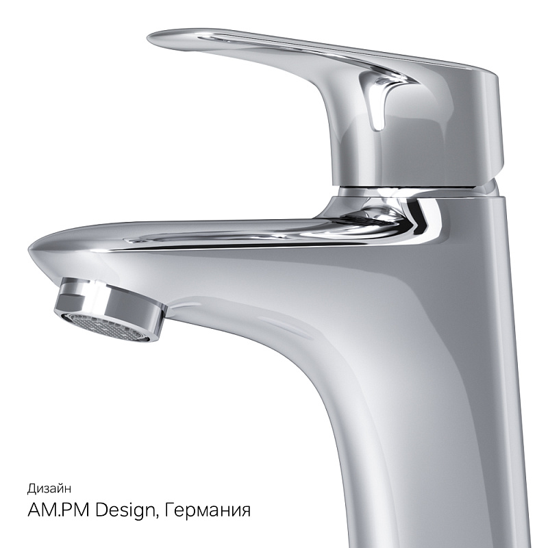 F85E02100 смеситель д/умывальника хром шт AM.PM Joy - Вид №8