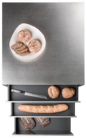 JOKODOMUS Кухонная тележка из нержавеющей стали с ящиками Ono sun-id-1445718 - Вид №3