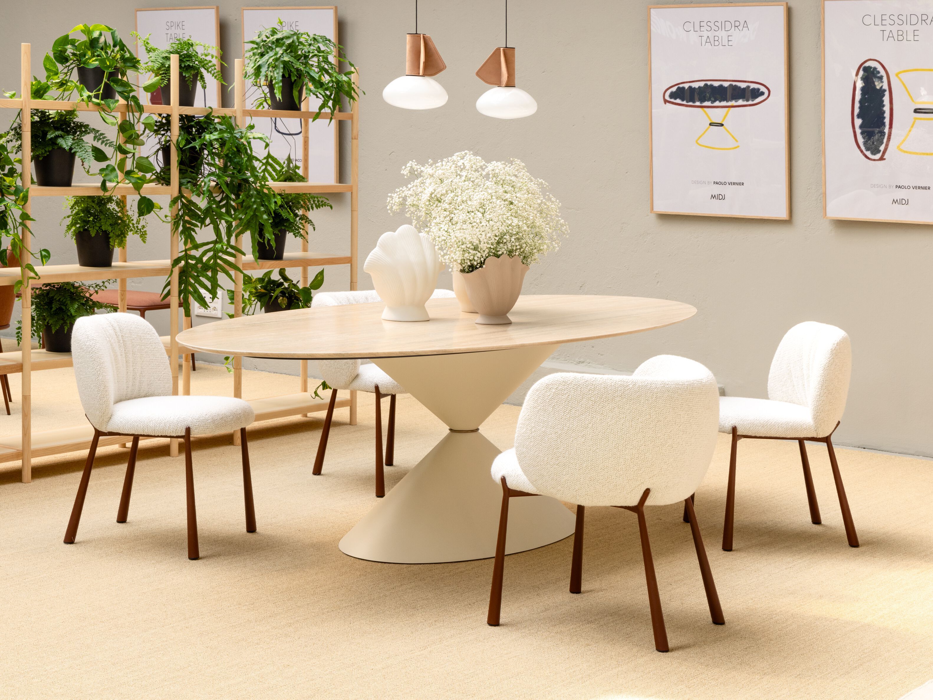 Овальный стол Midj песочные часы ARCH-00149134 - Вид №2