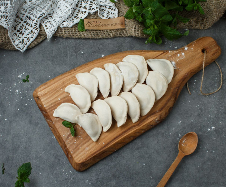 5778 Вареники с творогом и малиной Вкусляндия 