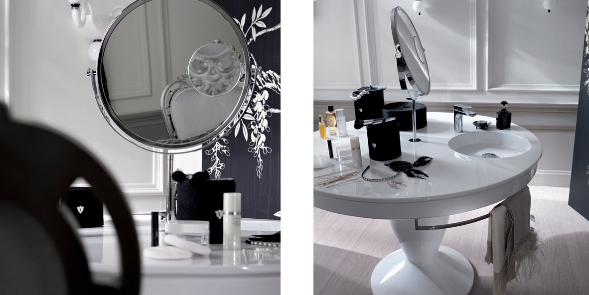 Комплект мебели YVAN цвет жемчужно белый Ypsilon VANITY FVBL - Вид №4