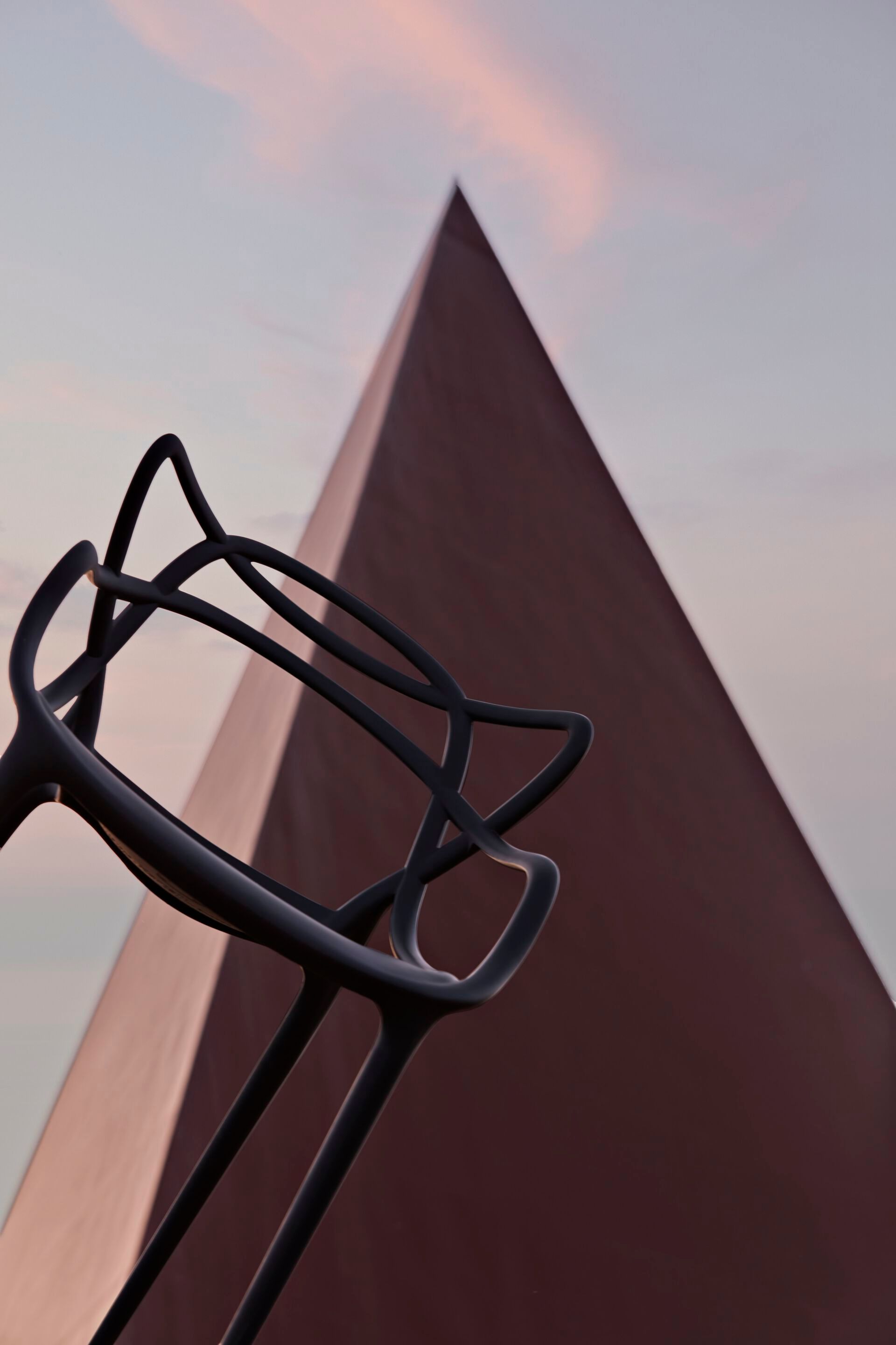 Штабелируемый стул из инженерного пластика с подлокотниками Kartell Masters ARCH-00054309 - Вид №34