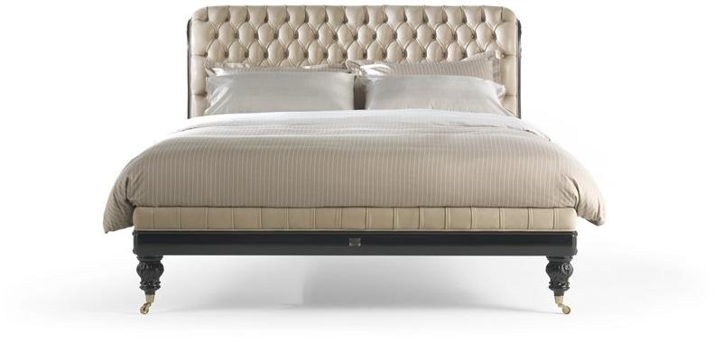 Gianfranco Ferré Home Двуспальная кровать с тафтинговым изголовьем Allister sun-id-1474508 - Вид №1