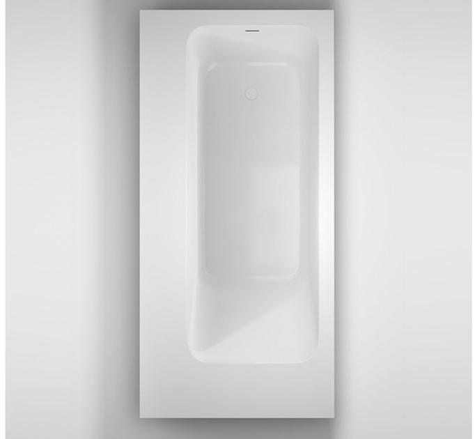 Blu Bathworks® Отдельностоящая ванна синего цвета ∙ stone ™ Amanpuri Bt6200 - Вид №3