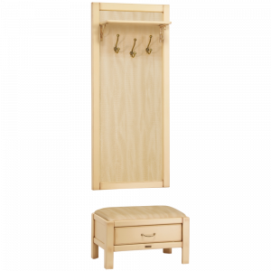 11166,11162 Настенная прихожая Лотос Комби 6/3 Айвори Беж BOGACHO