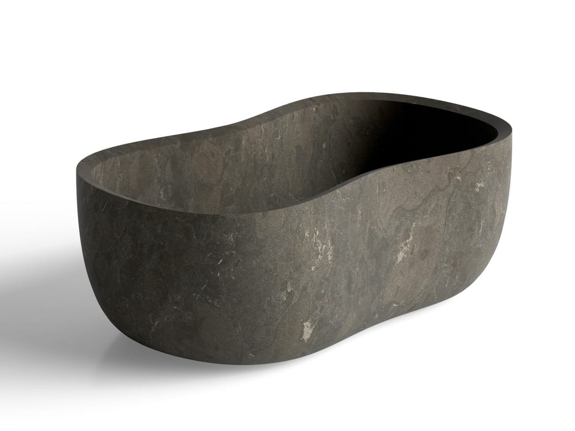 Мраморная ванна в центре комнаты Salvatori душа ARCH-00040036 - Вид №4