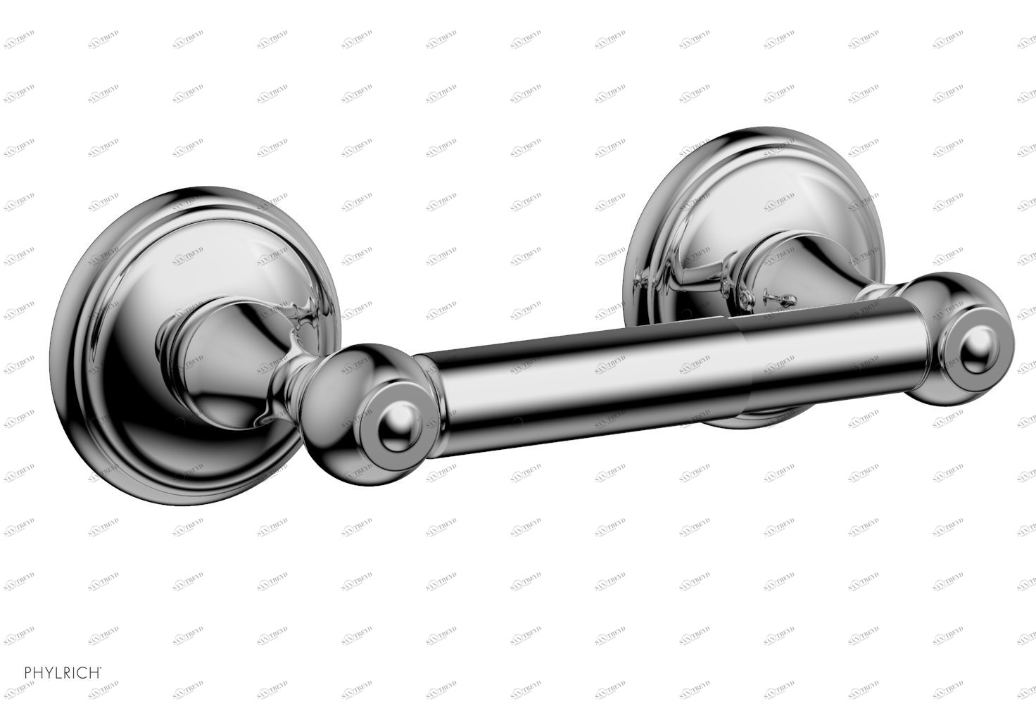 Держатель туалетной бумаги 3RING Phylrich  KGB50-026 Хромированный 