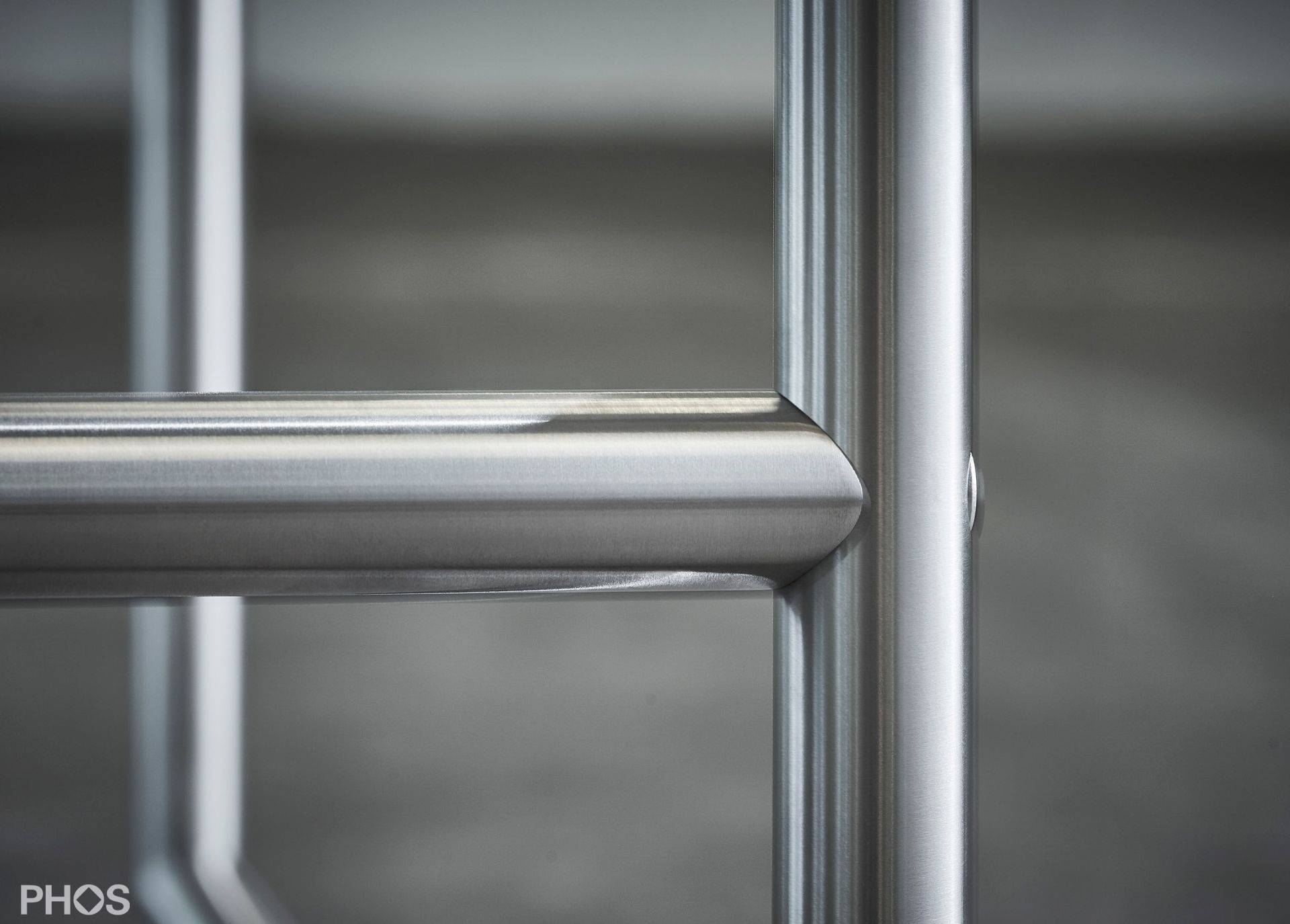 KATI-E1-140x60-MS Стол Карлсруэ - обеденный стол - черный - 140 х 60 х 75 см. PHOS  - Вид №2