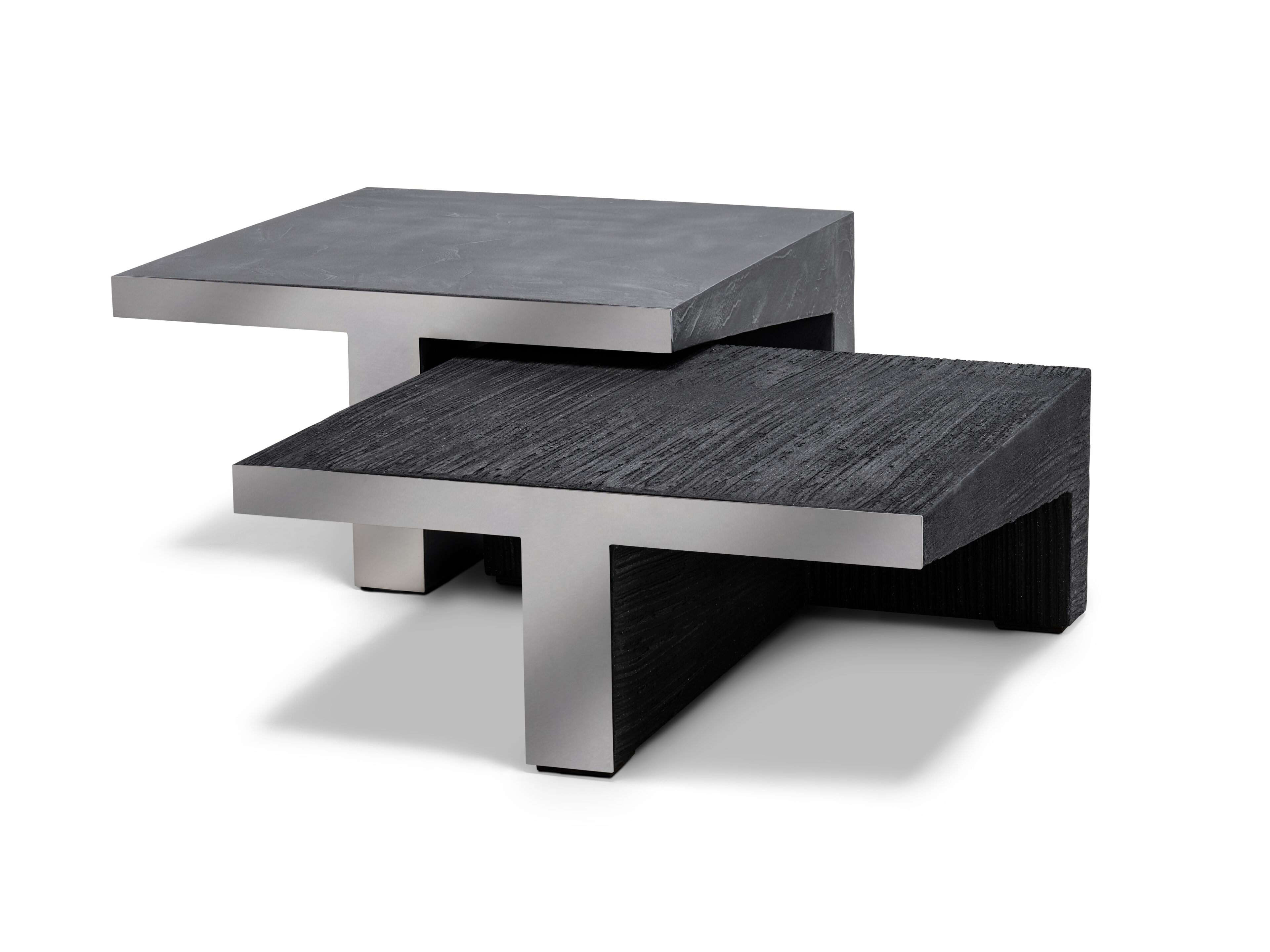 Квадратный журнальный столик из смолы Arketipo TALKING HEADS ARCH-00004710