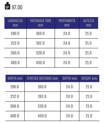 Cosma Модульная алюминиевая ручка для мебели в современном стиле  589  - Вид №1