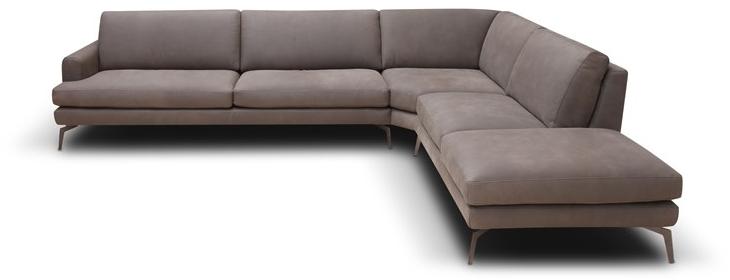 Rossini Sofas Секционный угловой диван в коже Just sun-id-1408925 - Вид №1