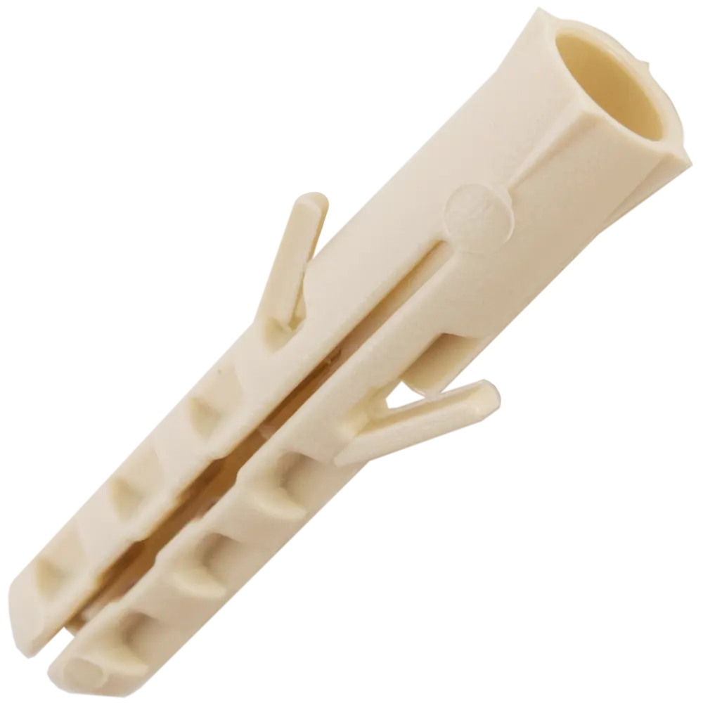 Дюбель для полнотелых материалов PND-5 5x25 мм нейлон цвет бежевый 40 шт ЕВРОПАРТНЕР STLM-2008265