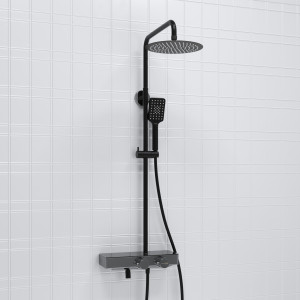 A114.258.130.CB Thermo Душевой комплект с термостатическим смесителем WasserKRAFT