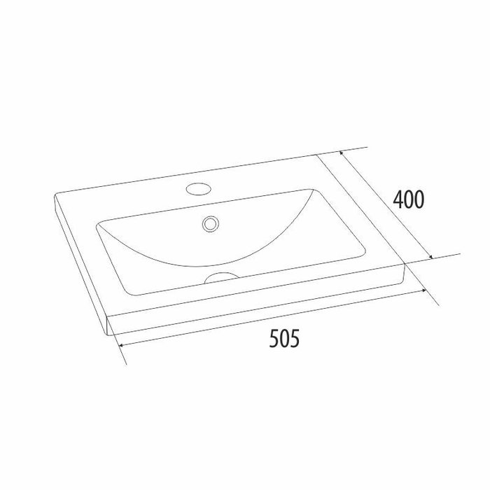 AMU50W1M95K Milardo Amur Тумба Amur 50 см Россия - Вид №1