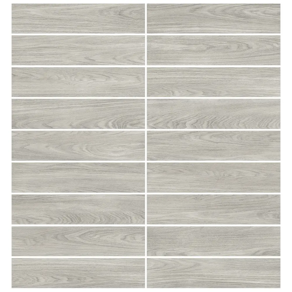 Глазурованный керамогранит Alma Ceramica Forest 70 15.1x60.2 см 1.82 м² матовый цвет серый STLM-2196060 - Вид №2