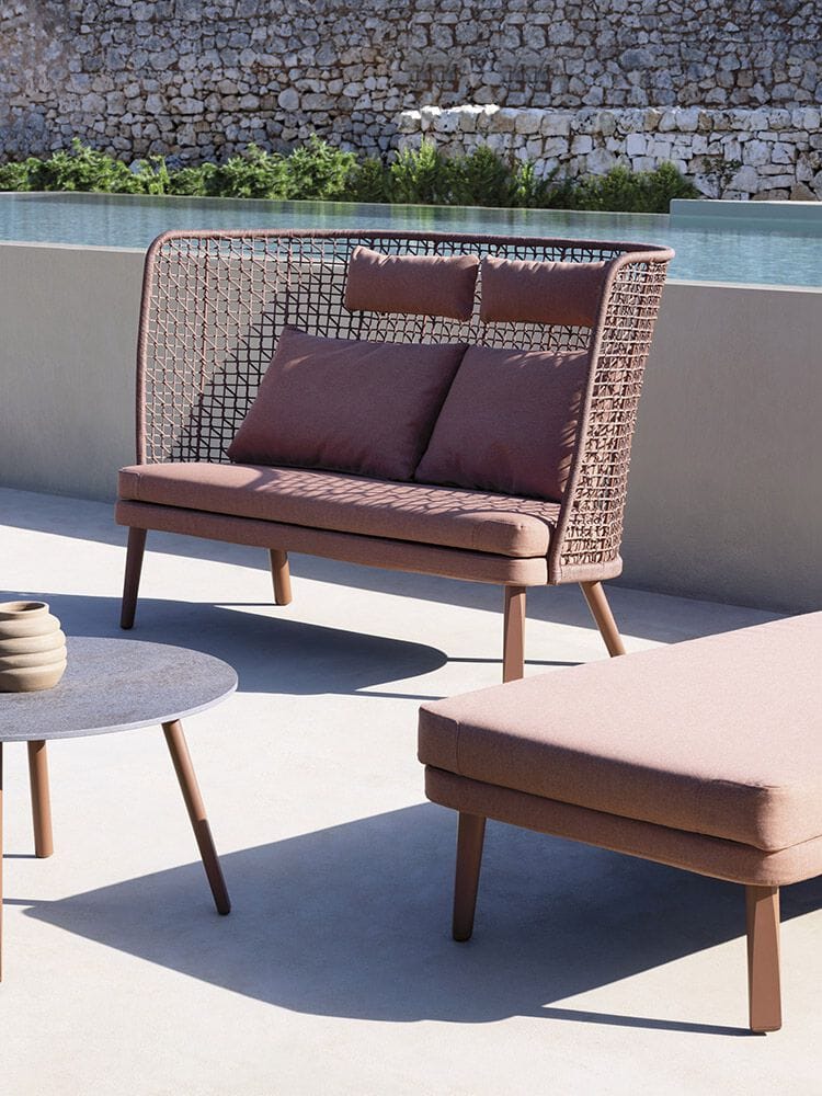 2-местный садовый диван с высокой спинкой Varaschin Эмма ARCH-00082173 - Вид №1