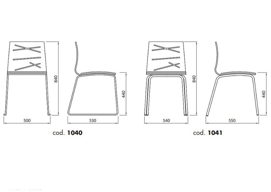 ALMA DESIGN Штабелируемый стул из фанеры Todd sun-id-1510840 - Вид №4