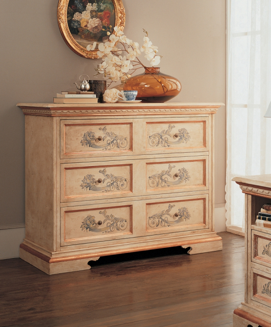 2830 Tifernoit Тосканский комод с 3 ящиками Zona Notte  - Вид №2