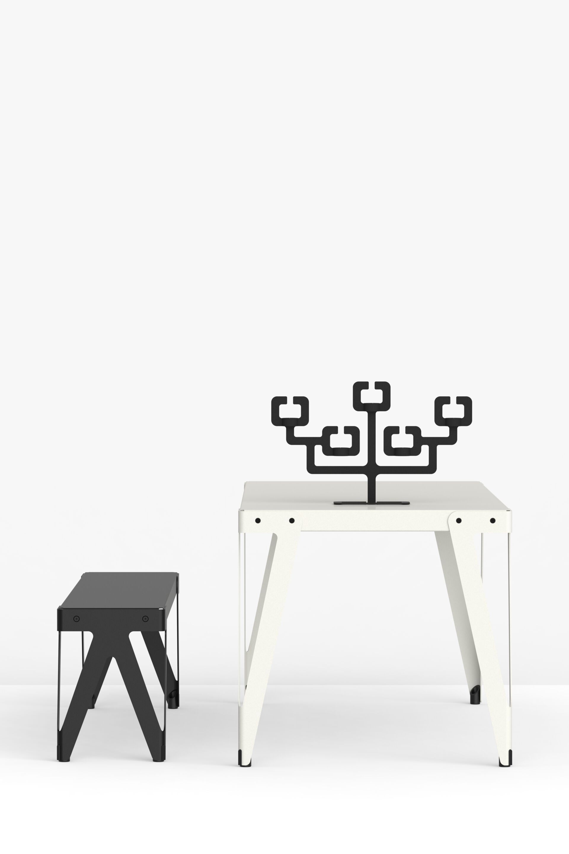 Алюминиевый подсвечник с порошковым покрытием FUNCTIONALS BONSAI ARCH-00140487 - Вид №2