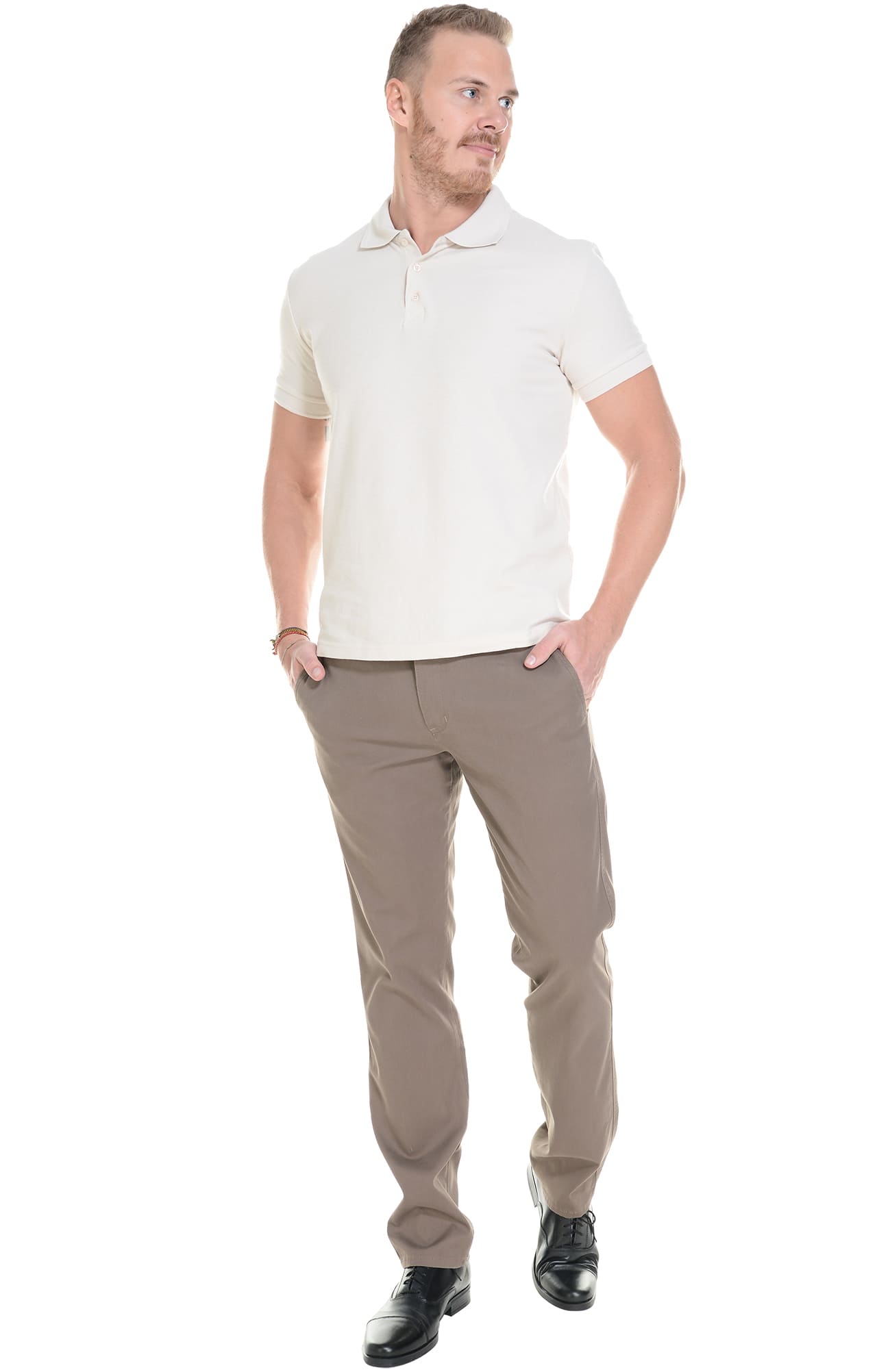 68247 Брюки  мужские chocolate (коричневые) El-Risto  Одежда для официантов  размер 50/182-188  - Вид №7