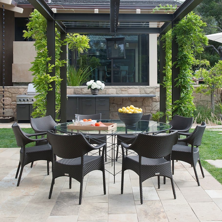 Садовый стул JanusFiber® с подлокотниками JANUS et Cie Amari ARCH-00118612 - Вид №6