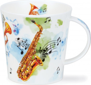 10672709 Dunoon Кружка Dunoon Саксофон.Кернгорм 480мл, фарфор Фарфор костяной