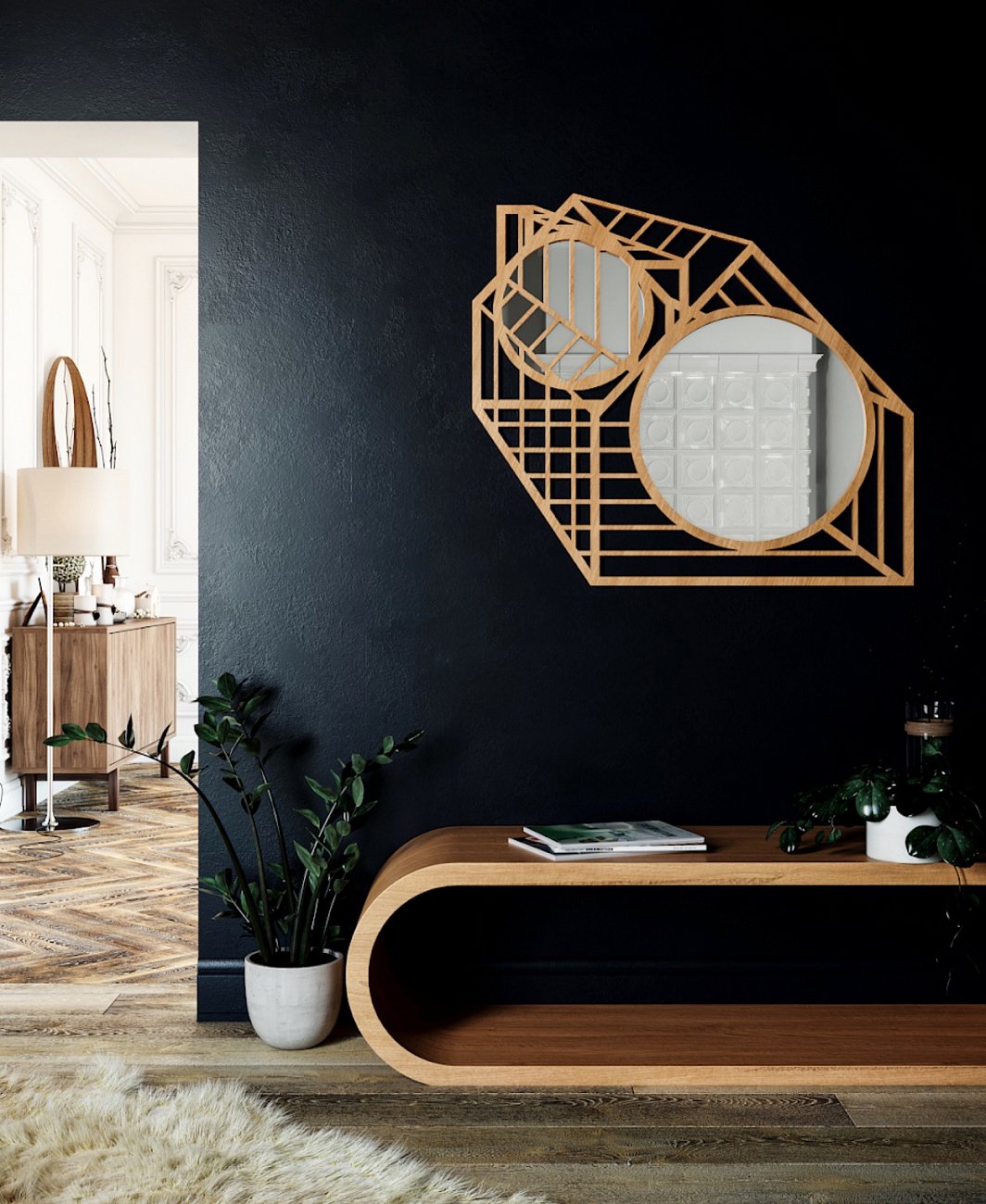 Тумба под телевизор венге "Цикл" ODINGENIY ЦИКЛ 178282 Венге  - Вид №7