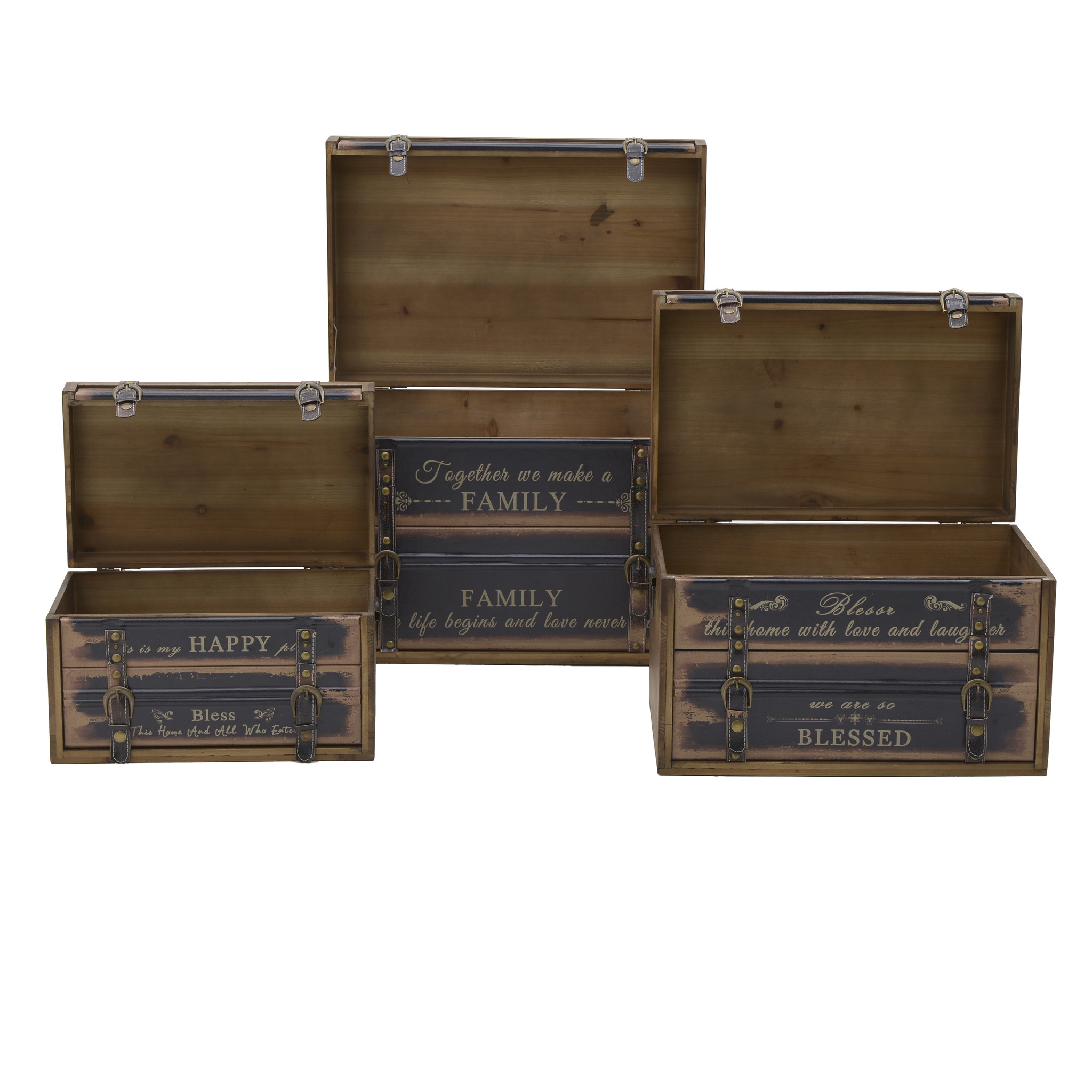 3850939.0076 сундук, набор 3 шт TO4ROOMS  - Вид №1