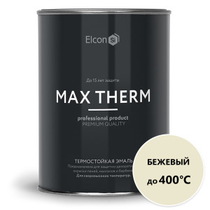 92707322 Эмаль термостойкая 00-00002898 цвет бежевый 1 л STLM-0536133 ELCON
