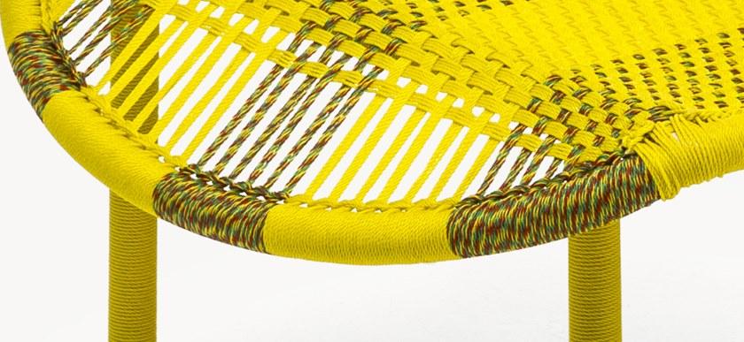 Moroso Подставка для ног из полиэтиленовых нитей ручной работы M'afrique sun-id-1391434 - Вид №6