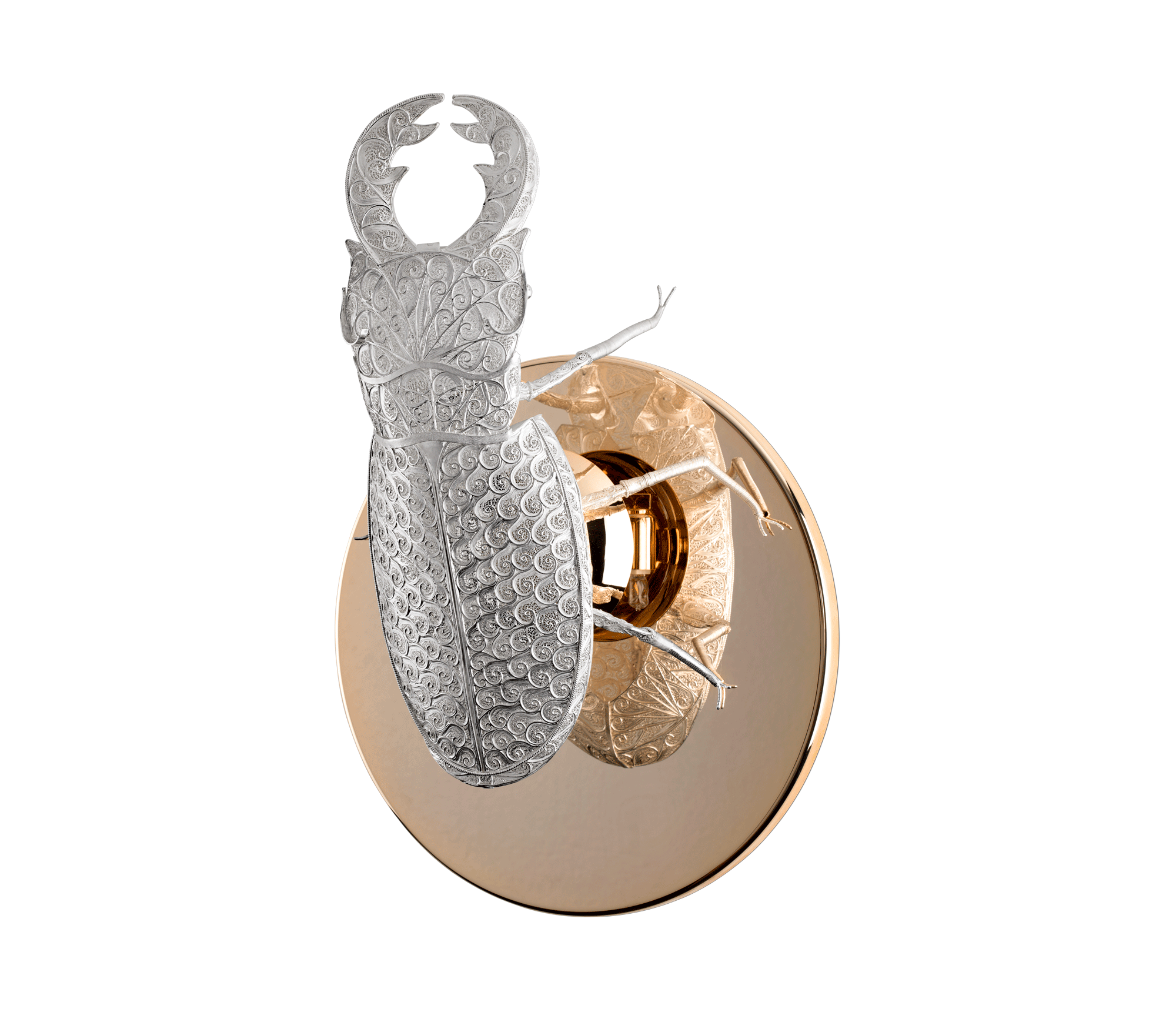 0-197 Филигранный настенный светильник lucanus Boca Do Lobo  - Вид №1