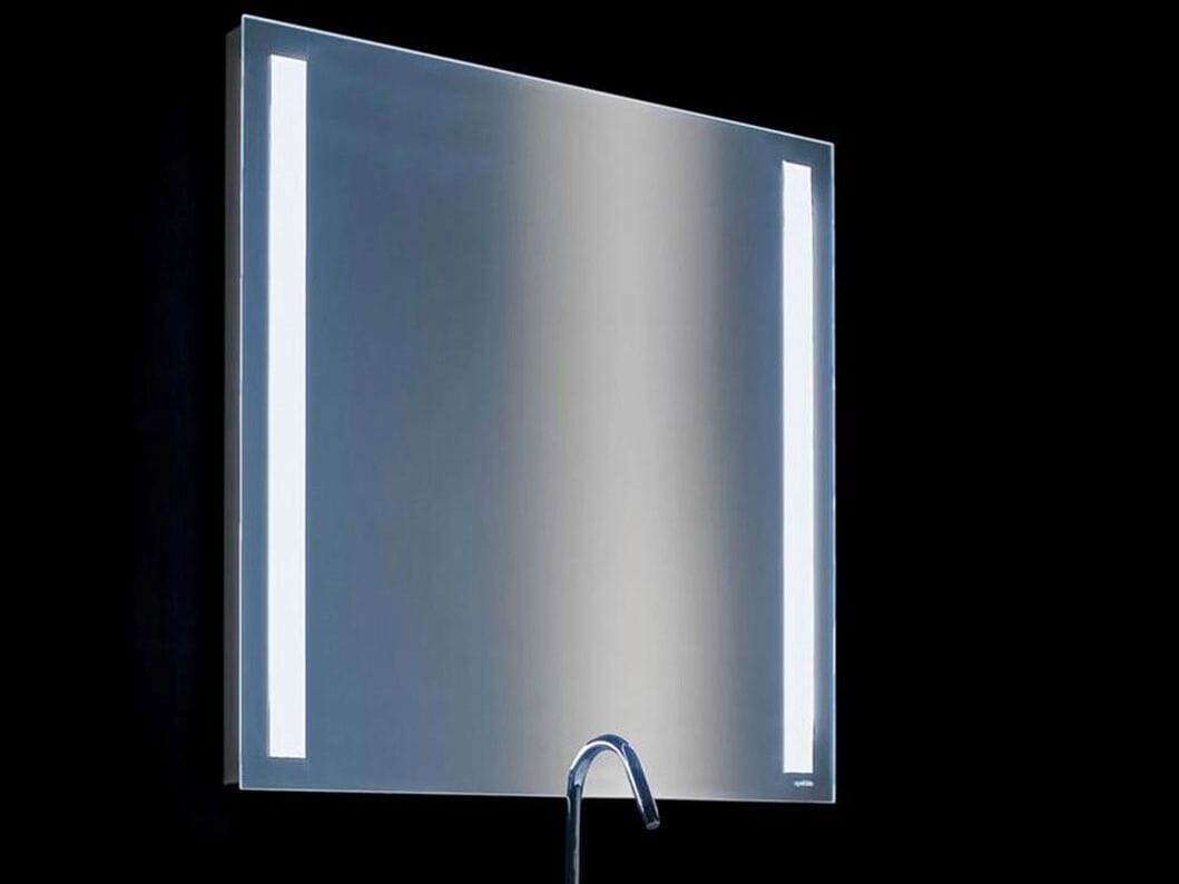 Квадратное настенное зеркало с рамкой Spekkio Pro LED ARCH-00074418