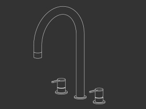 Смеситель для кухни / диспенсер для питьевой воды