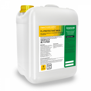 FL-086/5 GreenLAB FL - PROTECTANT MEDI, 5 л. для защиты напольных покрытий. Для медицинских учреждений
