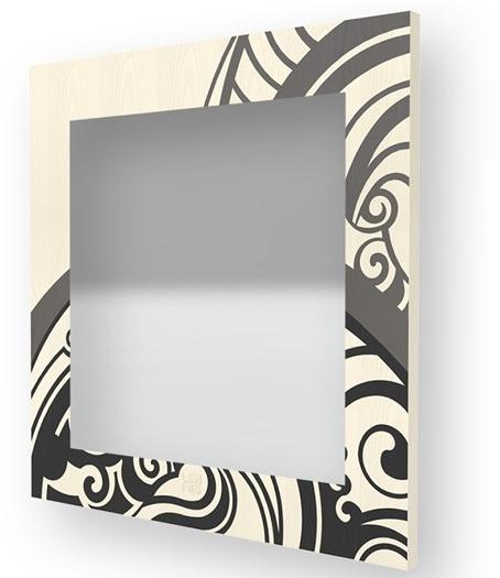 LIGNIS® Квадратное настенное зеркало в раме Dolcevita abstract 12.004 - Вид №1