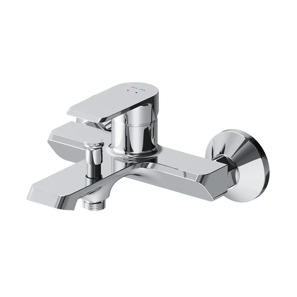 Смеситель AM.PM Flash для ванной с хромированным покрытием 86406012 STLM-0068682