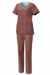 5043387 Костюм женский шоколадный GVENN  Медицинская одежда  размер 44-46/170-176
