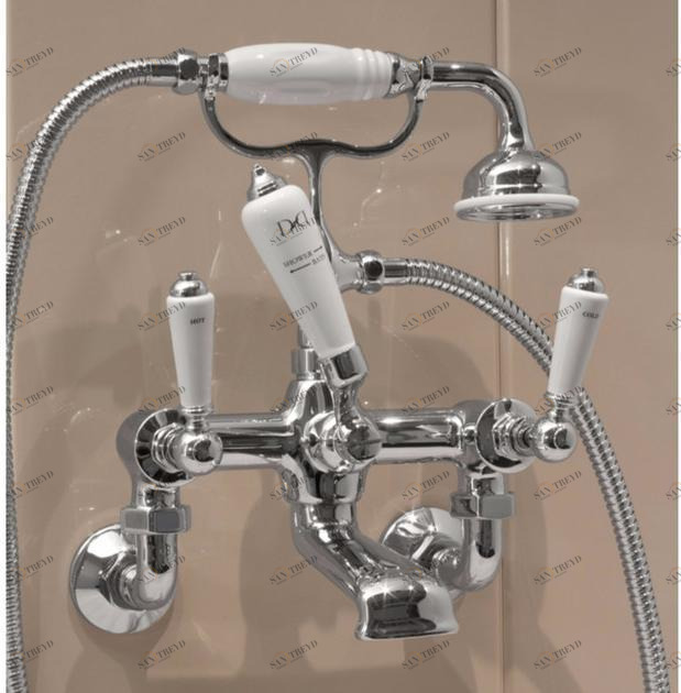 Devon&Devon Настенный смеситель для ванны с ручным душем Dandy sun-id-1438385