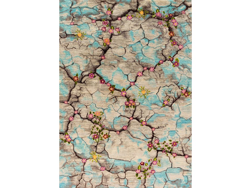 Прямоугольный шерстяной ковер Zollanvari Volcanic-Designer ARCH-00109862