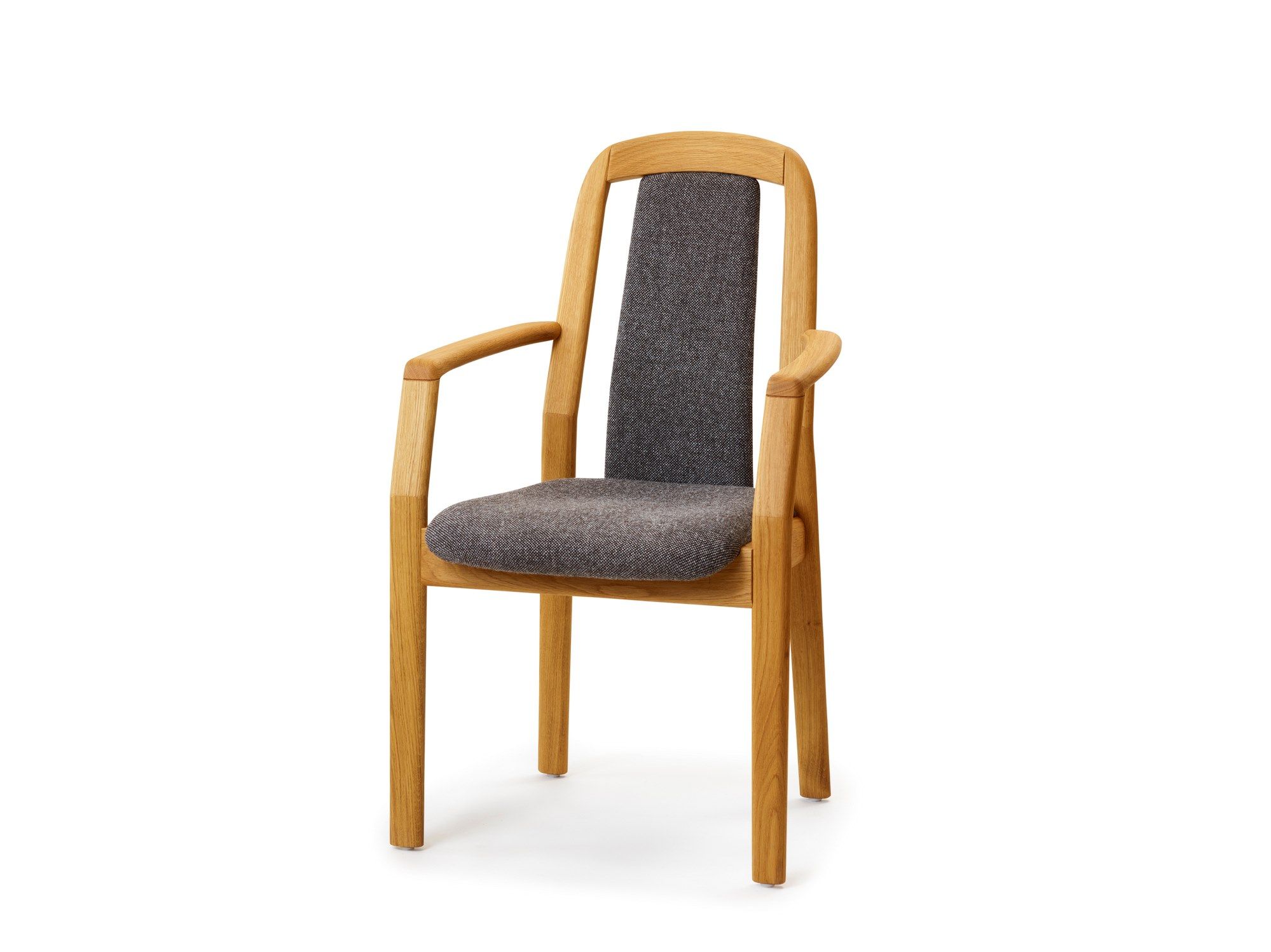 Деревянный стул с подлокотниками Dyrlund 1589AK ARCH-00108196