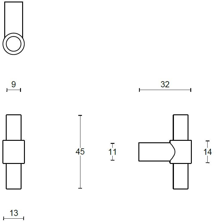 Formani Ручка из нержавеющей стали One Pb9 / 14 - Вид №8
