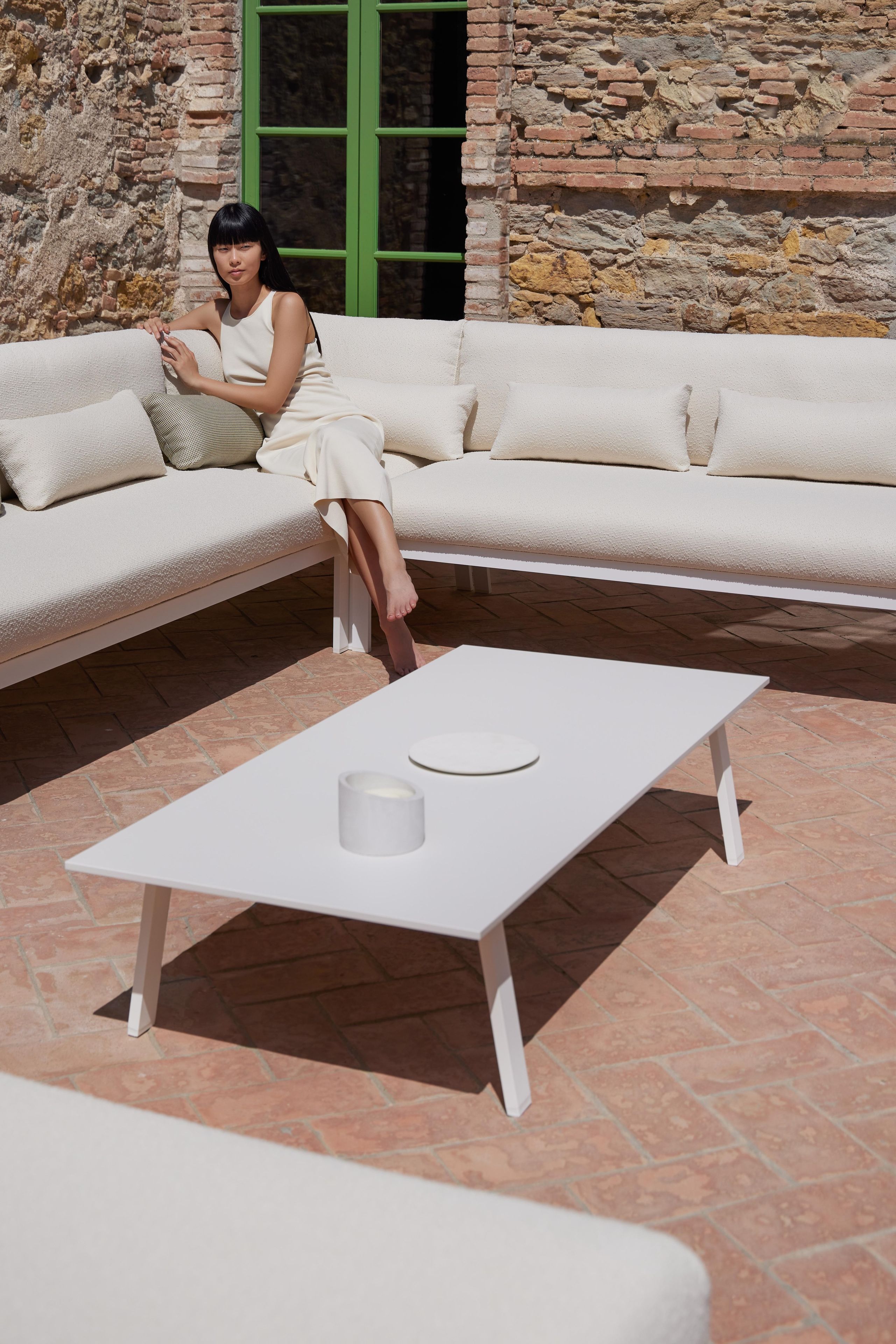 Прямоугольный журнальный столик из алюминия с термокрытием GANDIABLASCO Timeless ARCH-00040168 - Вид №17