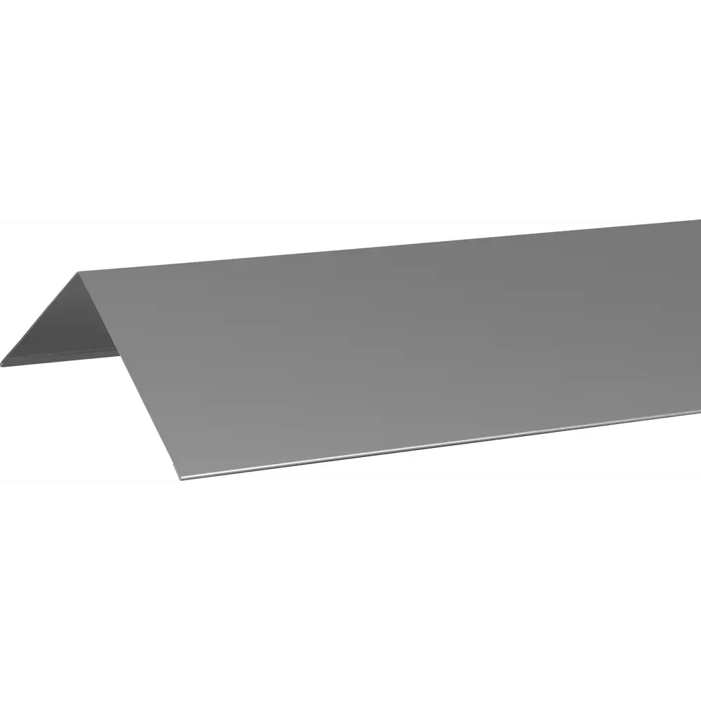 Конёк плоский 60x230 мм 2 м 0.4 мм оцинкованный 13744260 STLM-2057154 Santreyd 