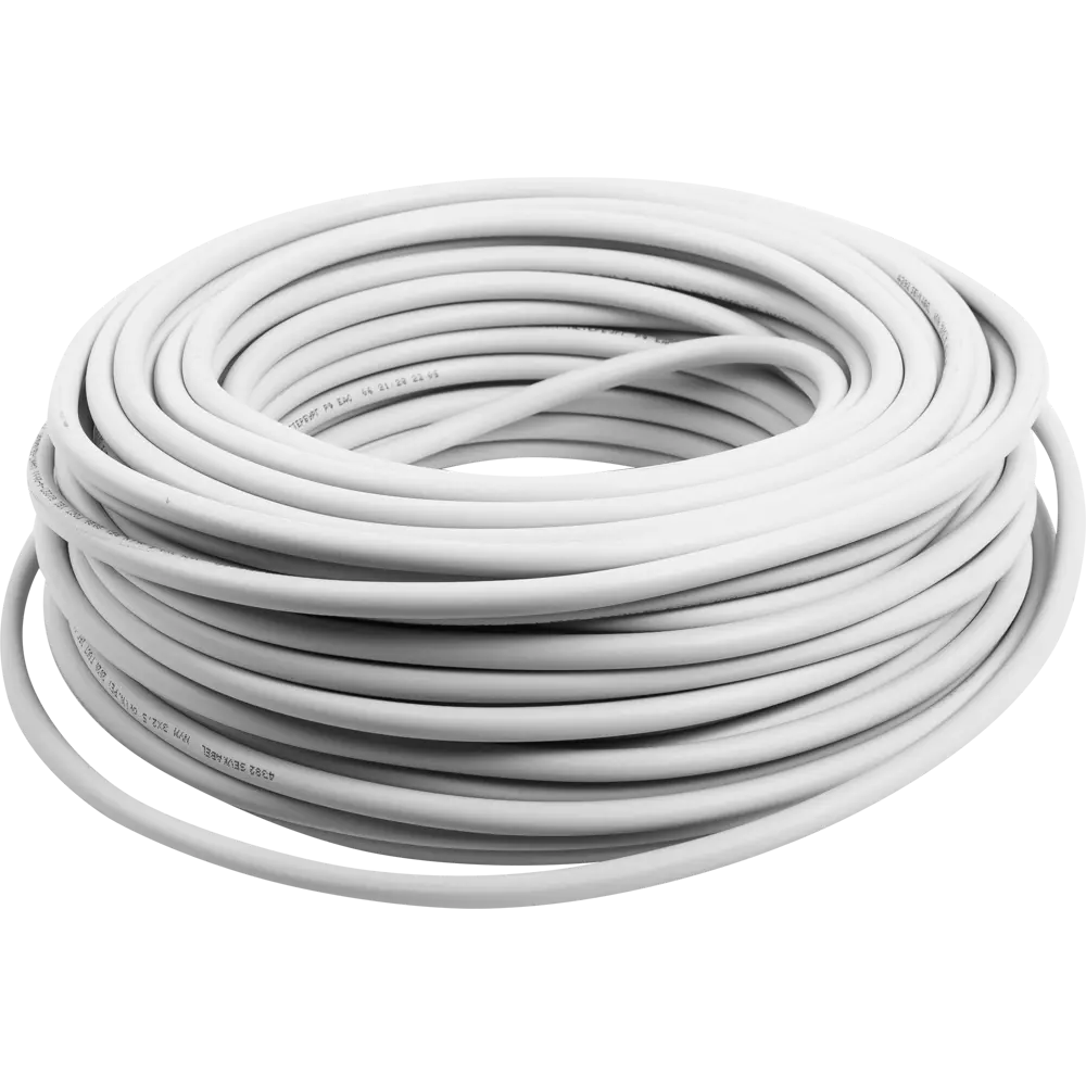 Кабель Севкабель NYM 3x2.5, 50 м, ГОСТ STLM-2075722