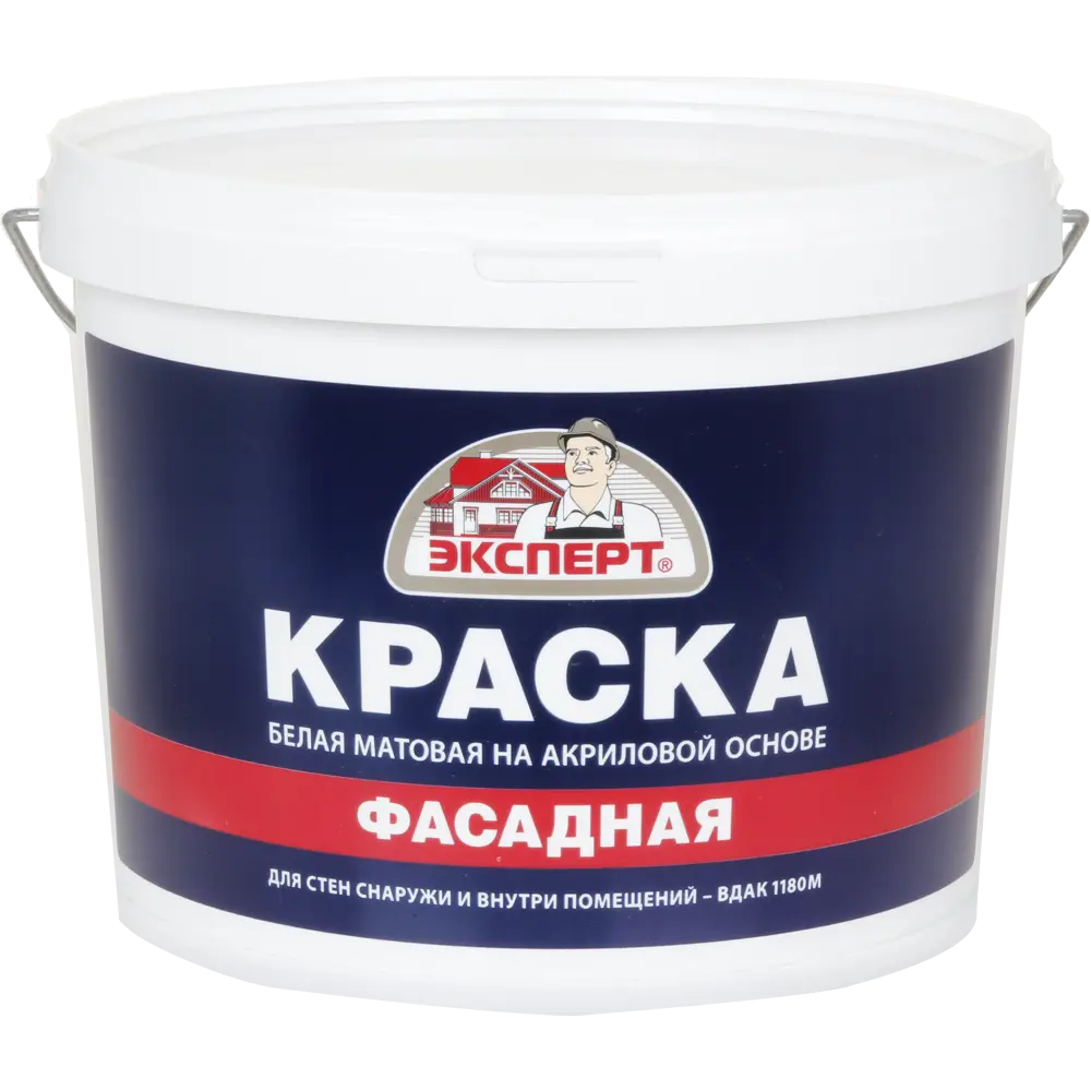 Фасадная краска Эксперт: профессиональная защита и безупречная белизна 82607809 STLM-0031414