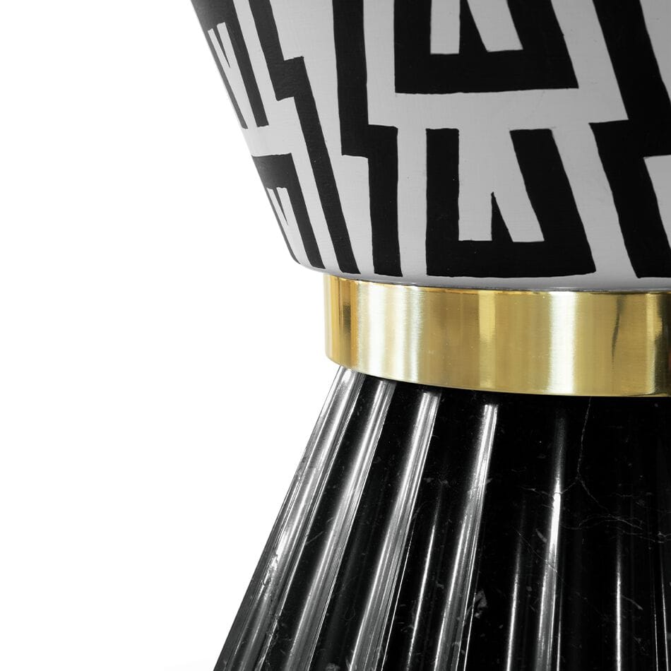 Черный мраморный стол для гостиной Marquina Essential Home SIDNEY ARCH-00047470 - Вид №5