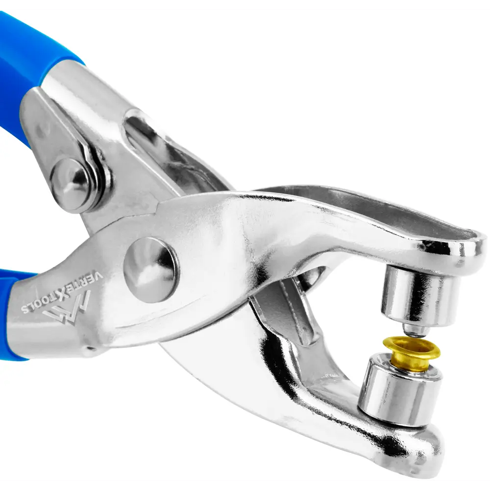 Заклепочник ручной Vertextools 0038-100-1 145 мм, 5 мм обрезиненная рукоятка STLM-2060786 - Вид №4
