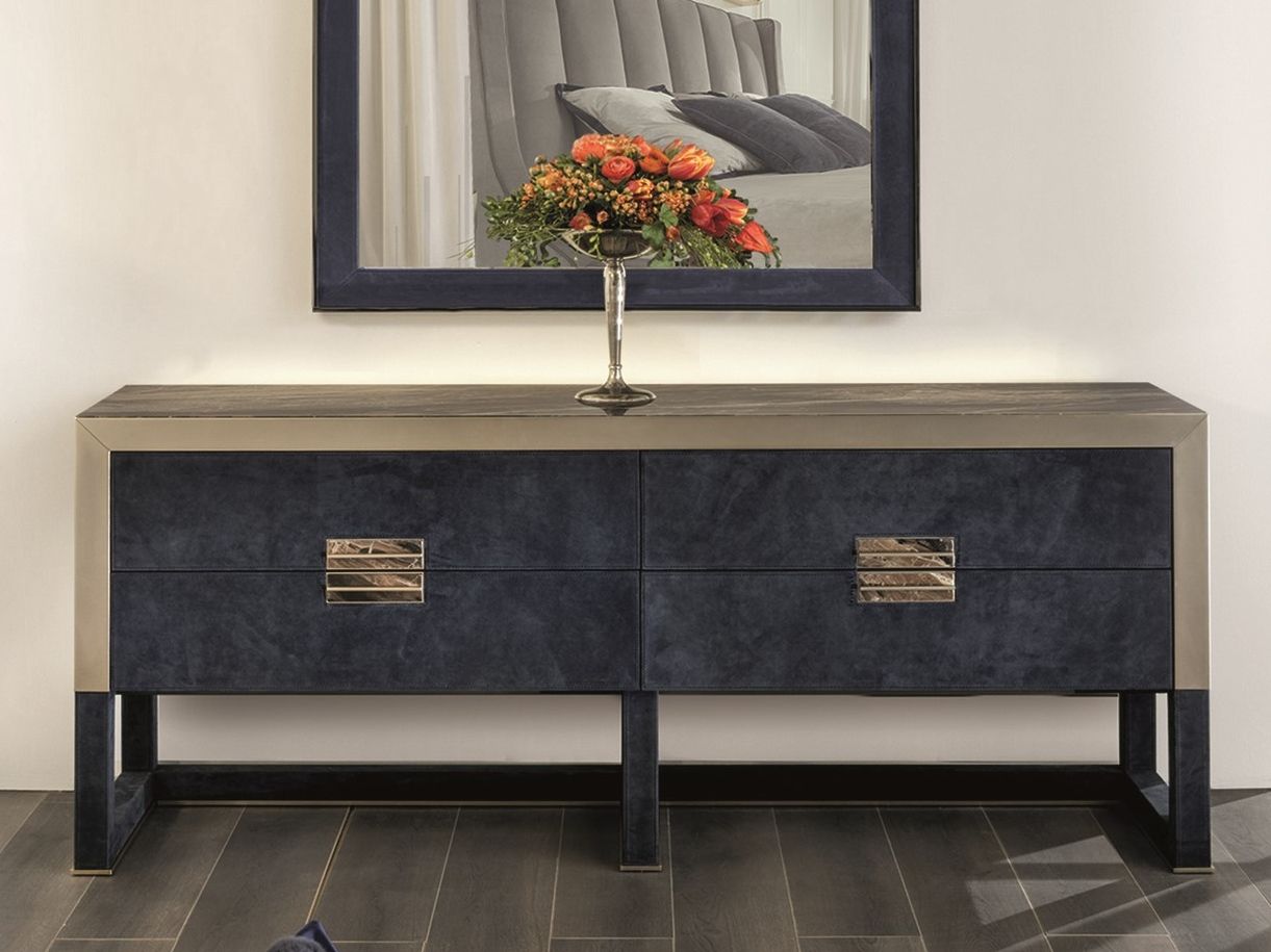 Кожаный комод Longhi Loveluxe ARCH-00031851