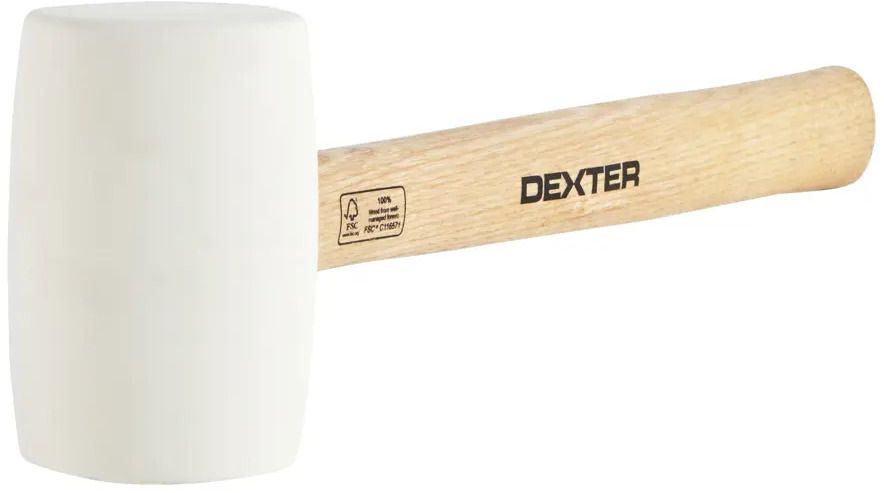 Киянка резиновая Dexter для бережной работы с материалами 81968470